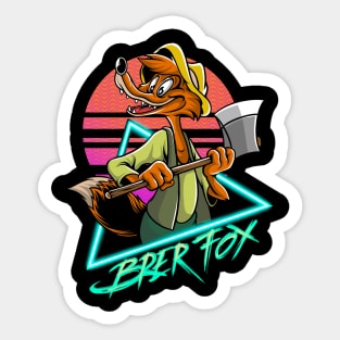 brer fox Sticker